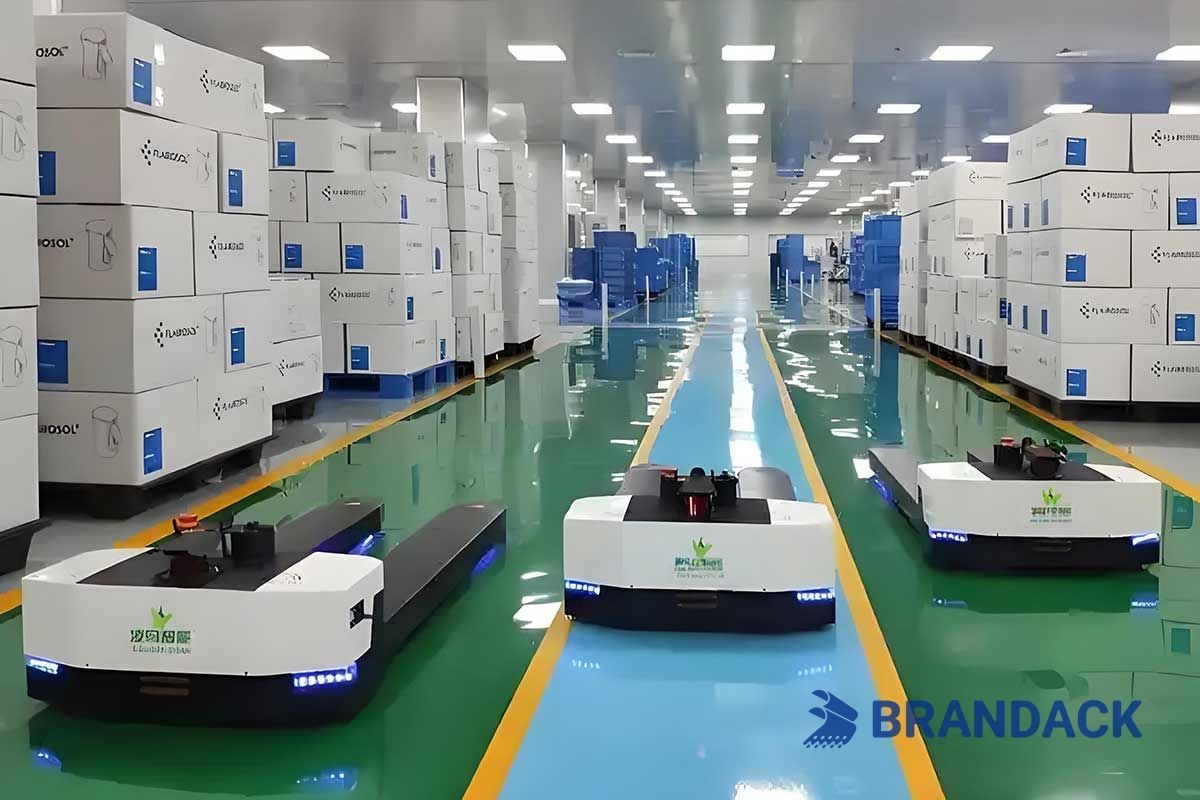 AGV Handling Robot 02 &mdash; инновации в складских технологиях