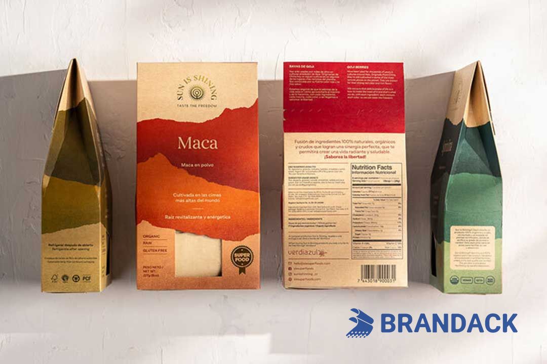 Изготовленные на заказ коробки для упаковки закусок по подписке, адаптированные к бренду