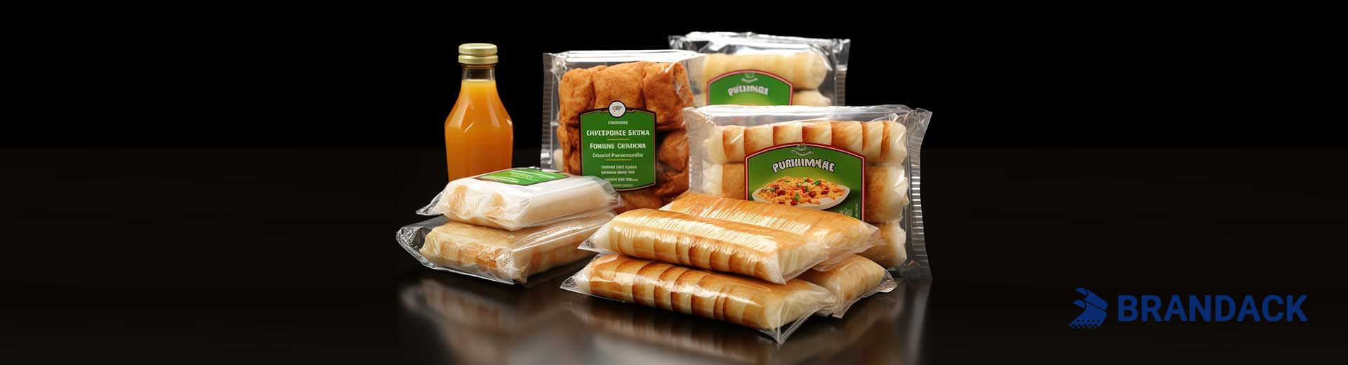 Решения для упаковки пищевых продуктов с печатью на заказ Упаковывают расходные материалы для упаковки пакетов